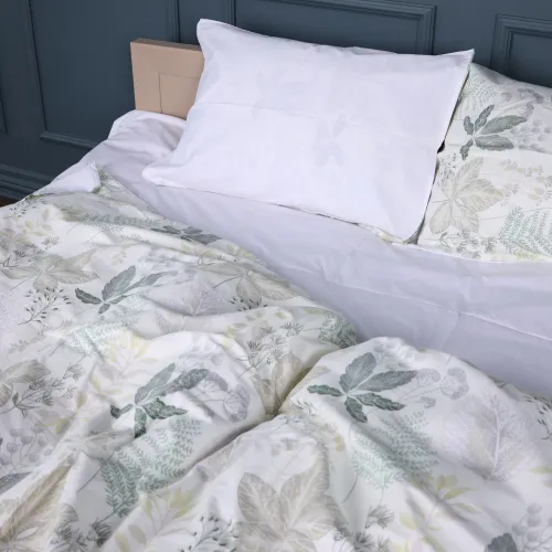 Комплект постельного белья Сатин JUNIOR 22-1412 Leaf ornament - 2