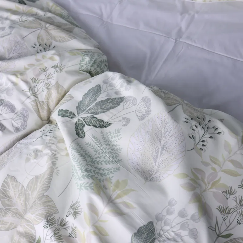 Комплект постельного белья Сатин JUNIOR 22-1412 Leaf ornament - 2