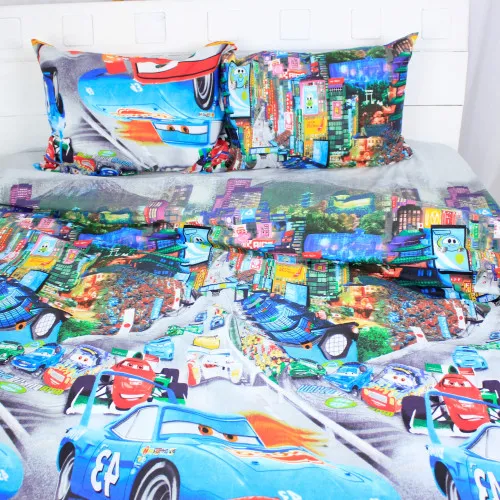 Пододеяльник MirSon Ranforce Elite 17-0260 Red Car