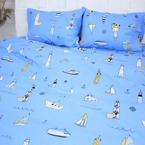 Простирадло MirSon Ranforce Elite 17-0427 Sailor - 2