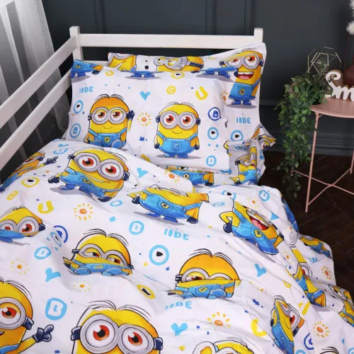 Підковдра Бязь Kids Time 17-0867 Happy Minions
