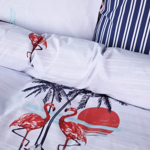 Пододеяльник Ranforce Elite 17-0846 Flamingo Mood