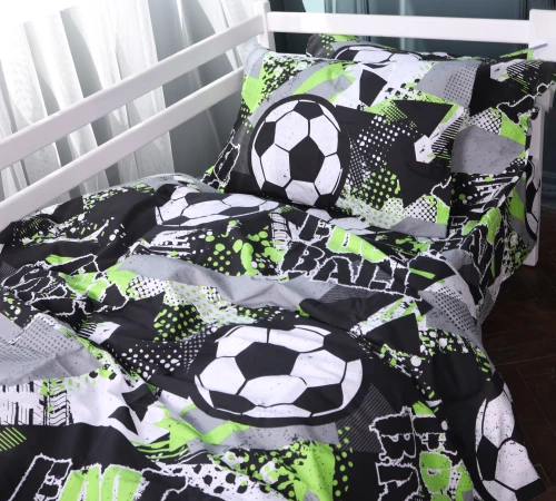 Комплект постільної білизни Бязь Kids Time 17-0837 Urban football