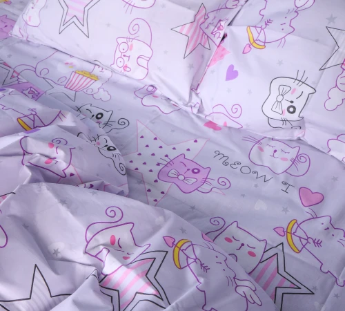 Простирадло Ranforce Elite 17-0774 Cat party