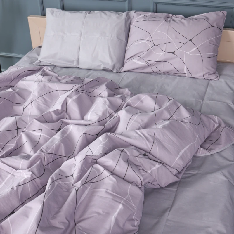 Комплект постільної білизни Бязь 17-0809 Accents gray