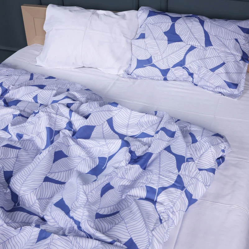 Комплект постільної білизни Сатин STANDART 22-1433 Whispering Leaves