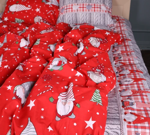 Простирадло Ranforce Elite 17-0875 Frosty Gnomes