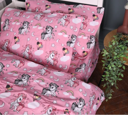 Наволочка Бязь Kids Time 17-0874 Cute Unicorn