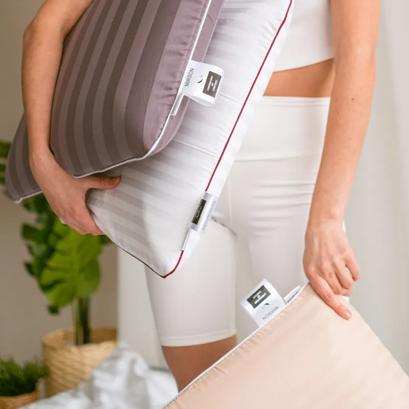 Подушка ортопедическая №6069 Noble stripe Blue sea WOMEN 59*43*10 см - 8