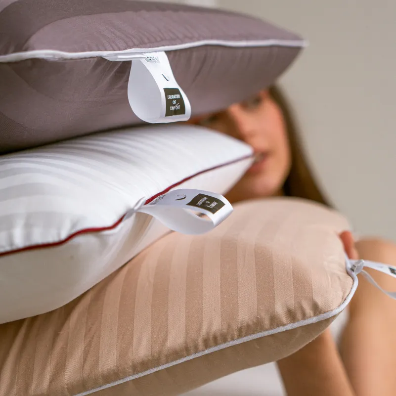 Подушка ортопедическая №6069 Noble stripe Blue sea WOMEN 59*43*10 см - 5