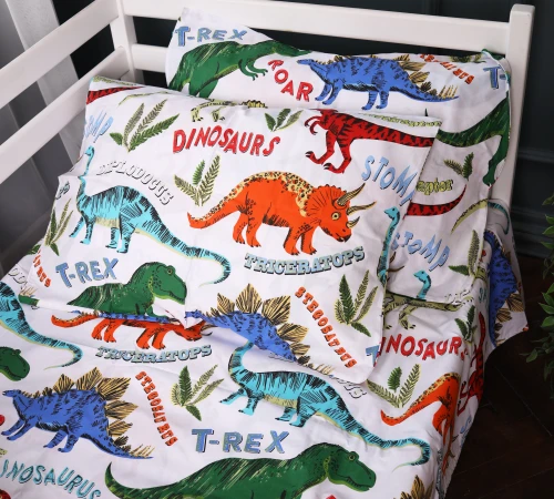 Наволочка Бязь Kids Time 17-0868 Dino World