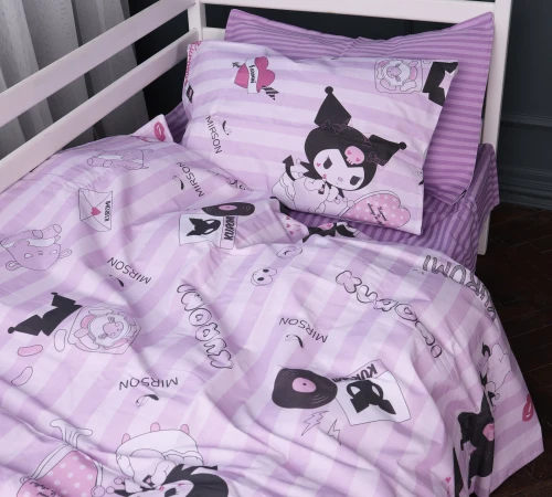 Комплект постільної білизни Ranforce Elite Kids Time 17-0858 Kuromi Dream