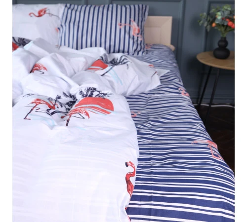 Простирадло Ranforce Elite 17-0846 Flamingo Mood