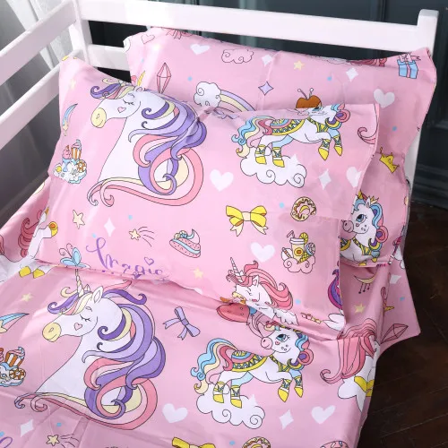 Простынь Бязь Kids 17-0836 Unicorn kids