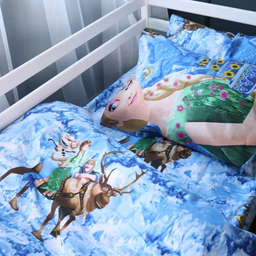 Простирадло Бязь Kids Time 17-0792 Frozen blue