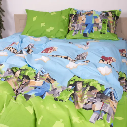 Пододеяльник MirSon Ranforce Elite 17-0597 Minecraft