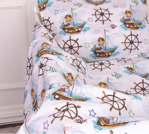 Наволочка Бязь Kids Time 20-0023 Sailor - 2