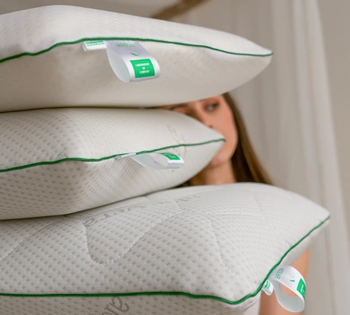 Подушка ортопедическая №7037 Elite Green nature Alberto MEN 59*43*12 см - 2