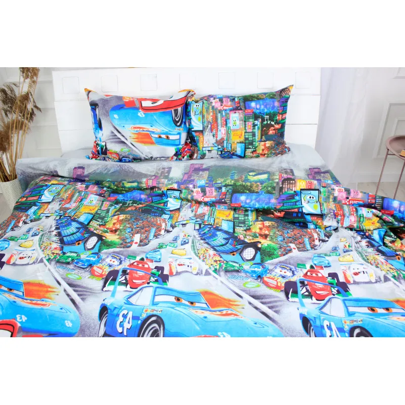 Наволочка MirSon Ranforce Elite 17-0260 Red Car