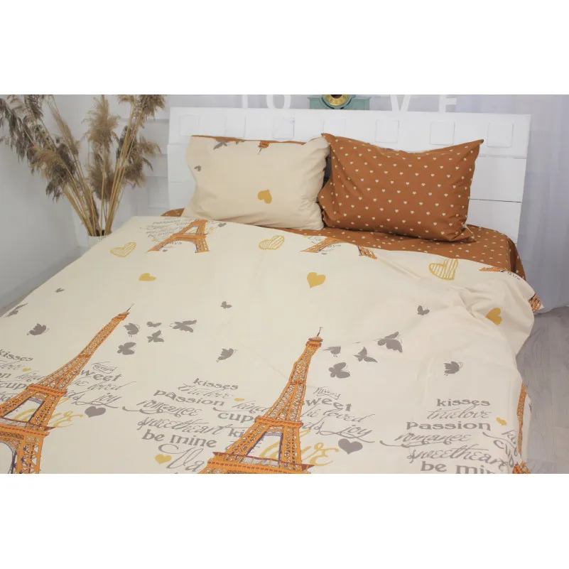 Простирадло MirSon Ranforce Elite 17-0445 Be mine - 1