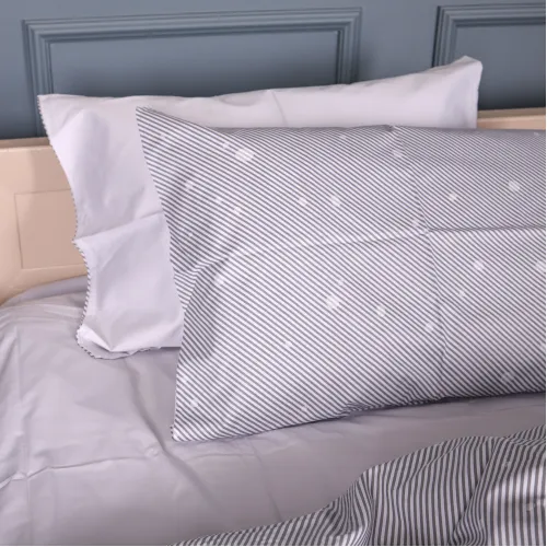 Комплект постельного белья Сатин JUNIOR 22-1437 Minimal Gray Hearts - 2