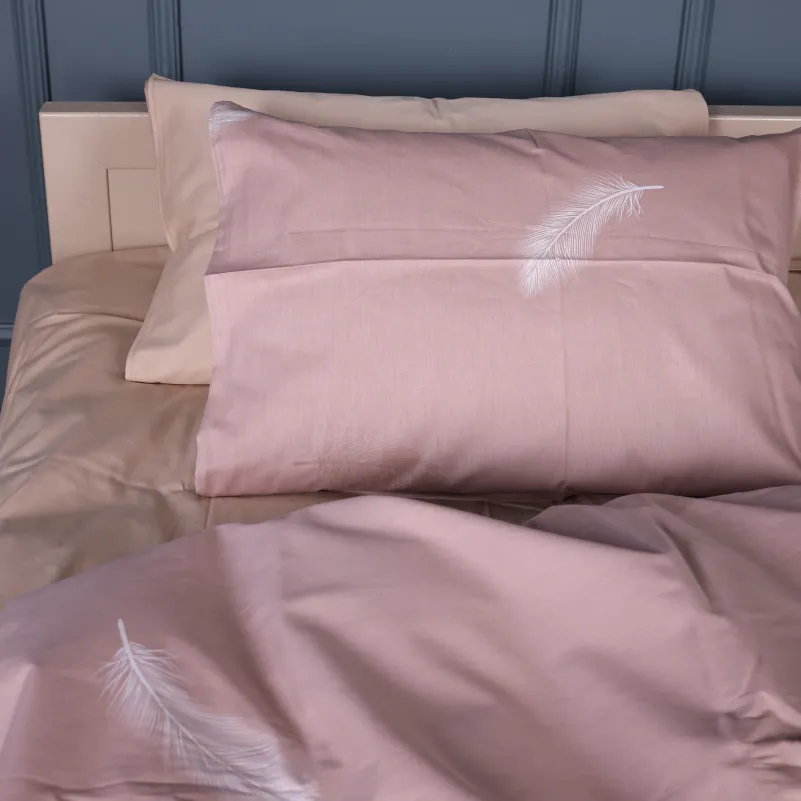 Комплект постельного белья Сатин TEENAGER 22-1454 Silk Feather creamy - 3