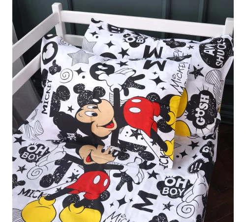 Наволочка Бязь 17-0854 MickeyPop