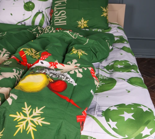 Простирадло Ranforce Elite 17-0879 Green Miracle