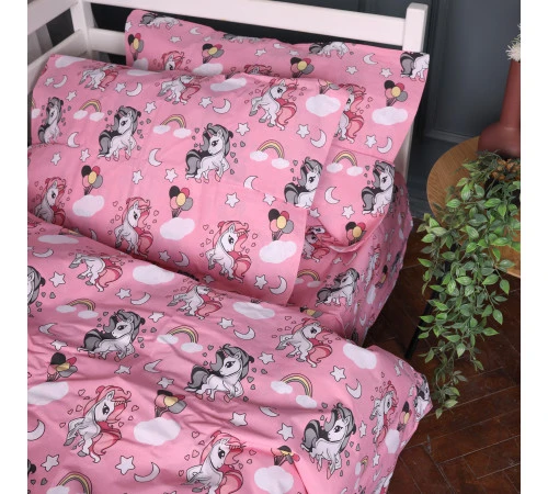 Наволочка Бязь 17-0874 Cute Unicorn