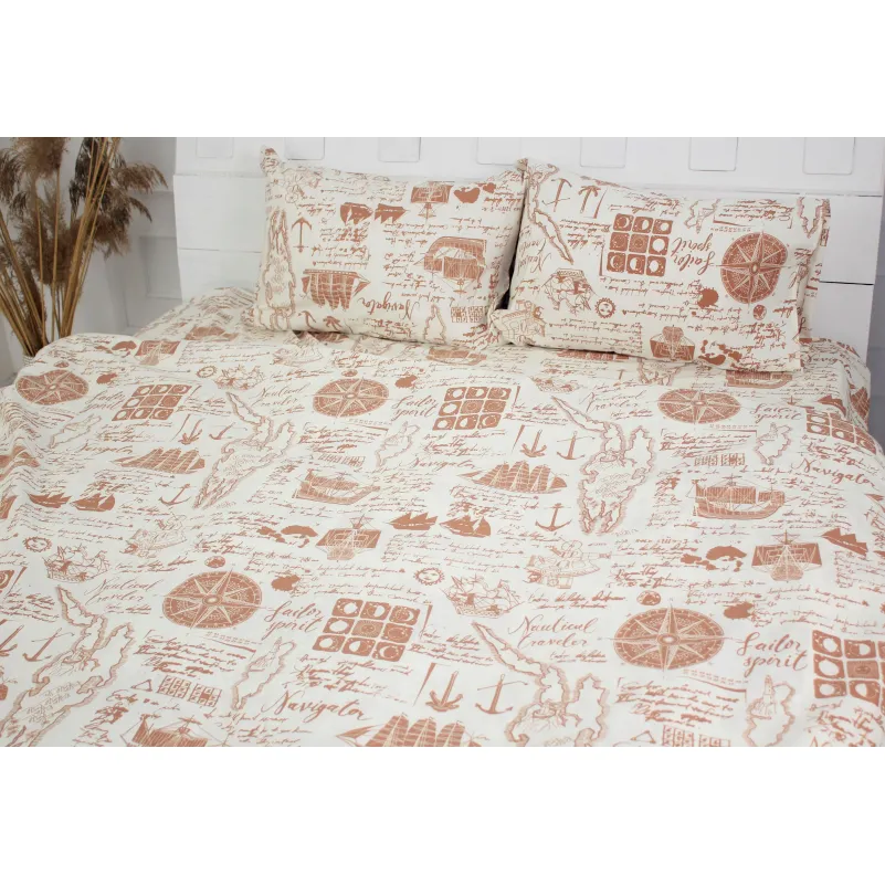 Комплект постельного белья MirSon Ranforce Elite 17-0285 Tallinn - 1