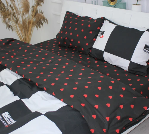 Простирадло MirSon Ranforce Elite 17-0312 Chess - 2