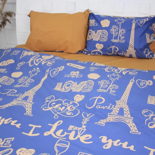 Підковдра MirSon Ranforce Elite 17-0443 Love Paris - 2