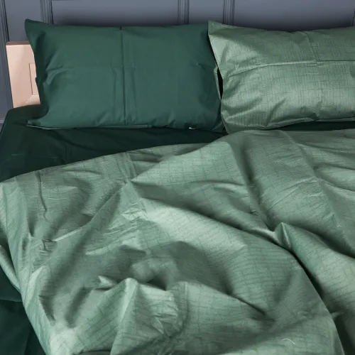 Пододеяльник Сатин 22-1445 Green Marble