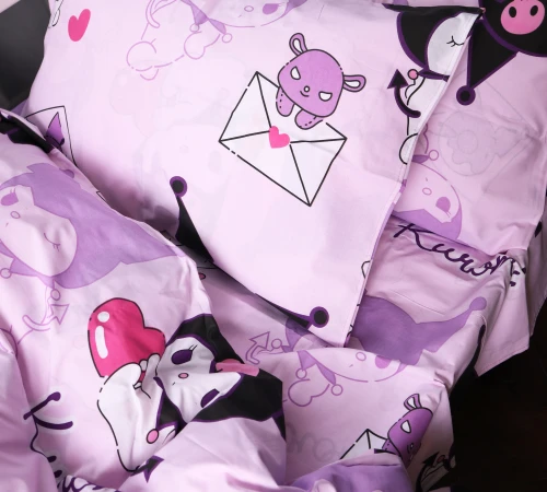 Наволочка Бязь Kids Time 17-0869 Lovely Kuromi