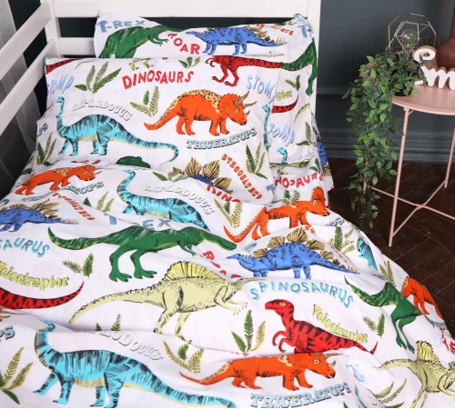 Простынь  Бязь Kids Time 17-0868 Dino World