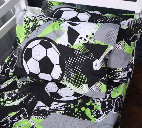 Простынь Бязь Kids Time 17-0837 Urban football