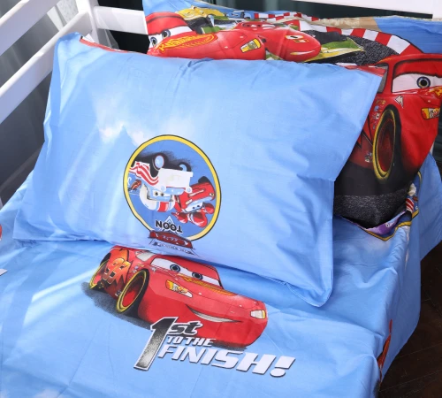 Простынь Бязь Kids Time 17-0798 McQueen Cars