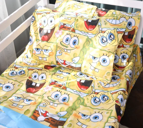Наволочка Бязь Kids Time 17-0804 Funny Sponge Bob