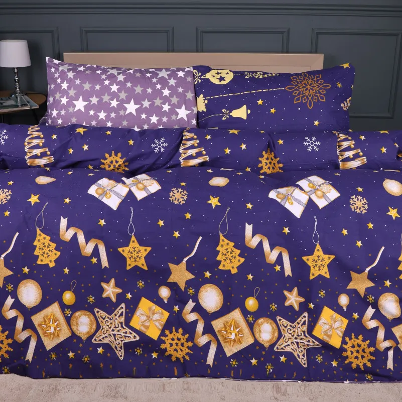 Комплект постільної білизни Ranforce Elite 17-0877 Midnight Christmas