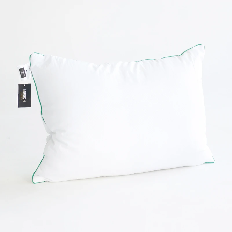 Подушка антиаллергенная Eco Line Vital №1551 Ecosilk микросатин (средняя) - 5