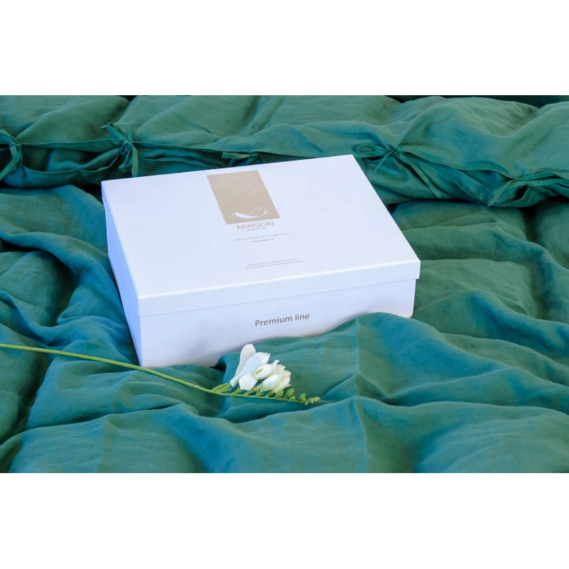 Пододеяльник Лен Organic Natural Line "Green Apple" - 9