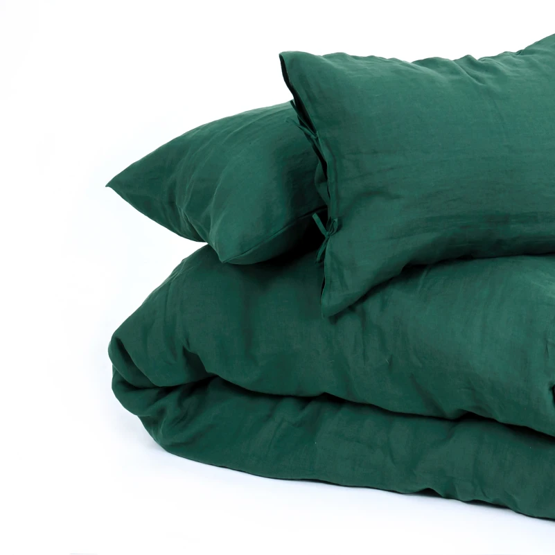 Пододеяльник Лен Organic Natural Line "Green Apple" - 11