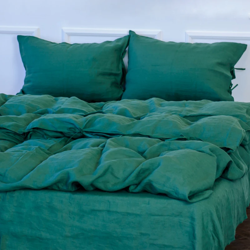 Пододеяльник Лен Organic Natural Line "Green Apple"