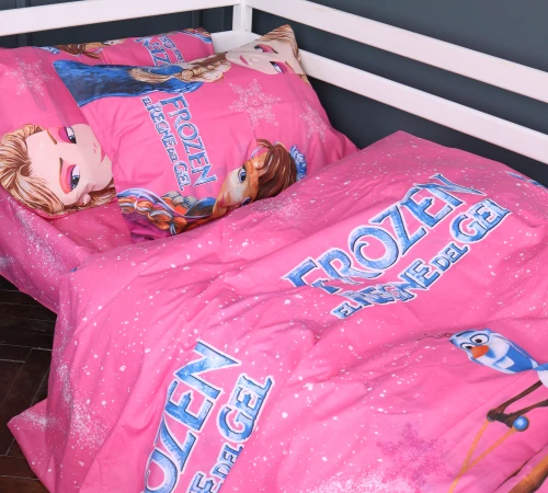 Комплект постільної білизни Бязь Kids Time 17-0805 Disney Frozen