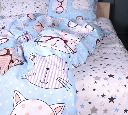 Простирадло Ranforce Elite 17-0785 Funny cats