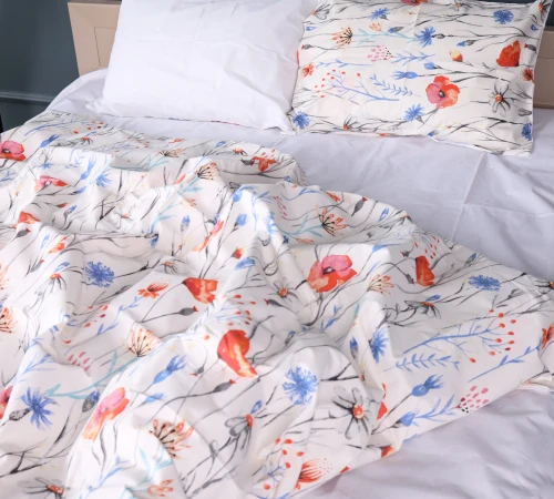 Комплект постільної білизни Бязь 17-0814 Poppies