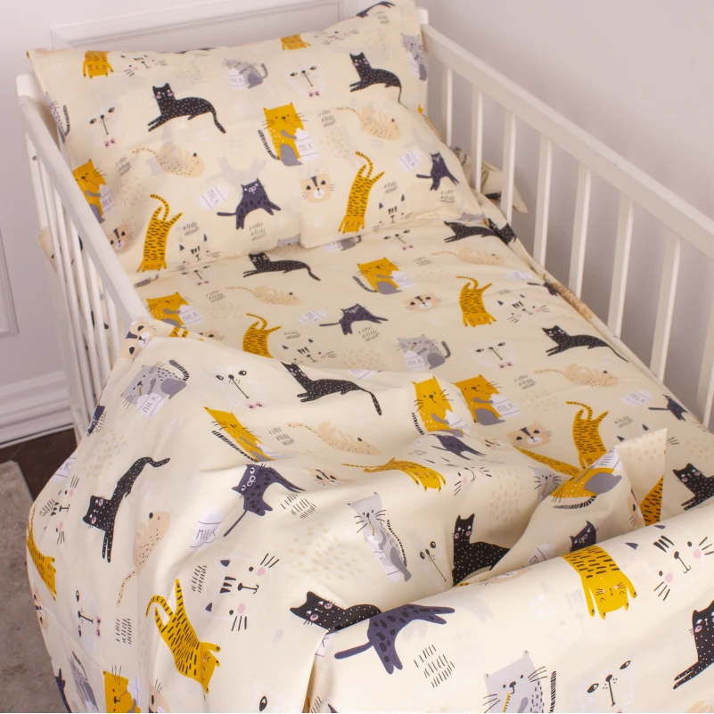 Підковдра Бязь Kids Time 20-0021 Cats - 5