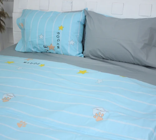 Простирадло MirSon Ranforce Elite 17-0296 Vilnius - 2