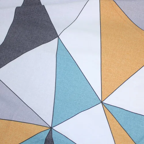 Простирадло MirSon Ranforce Elite 17-0450 Multicolored rhombuses - 2