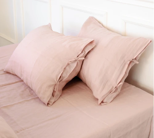 Простирадло на гумці Льон Organic Natural Line "Dearness" - висота 25 см (дитячі 10 см) - 2